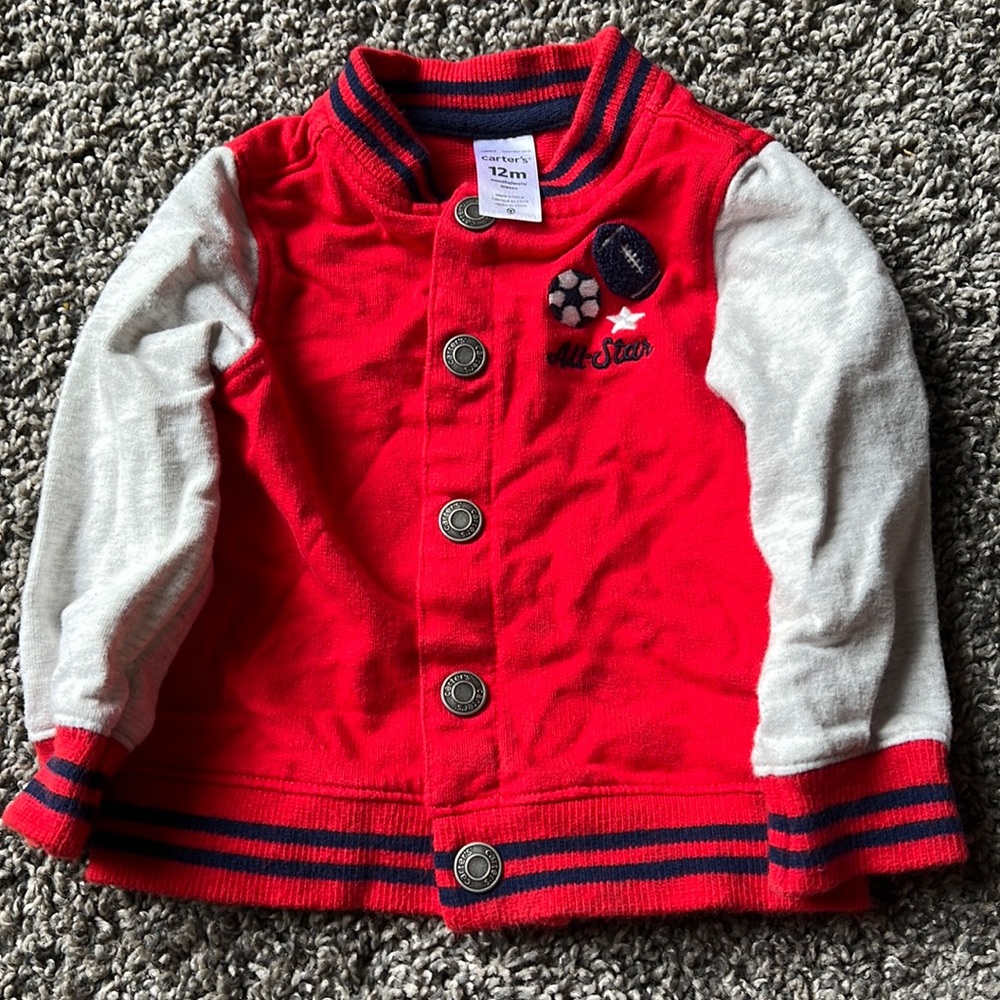 Red & blue jacket
